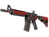 M4A4 | Пиксельный камуфляж «Красный»